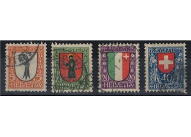 SVIZZERA 1923 Pro Juventute 4v us