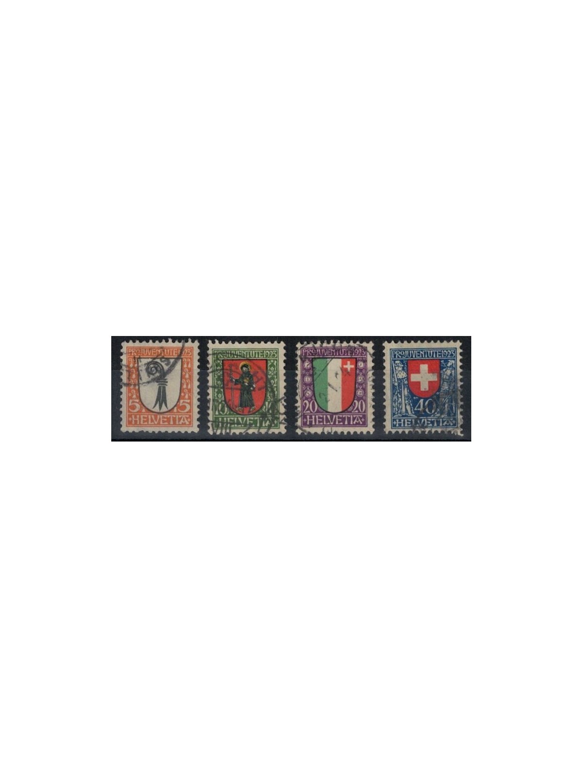 SWITZERLAND 1923 Pro Juventute 4v used