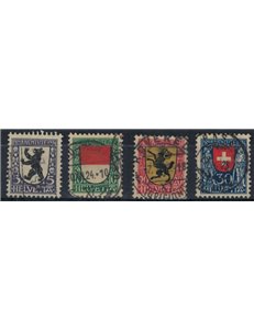 SVIZZERA 1924 Pro Juventute 4v us