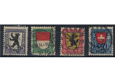 SVIZZERA 1924 Pro Juventute 4v us
