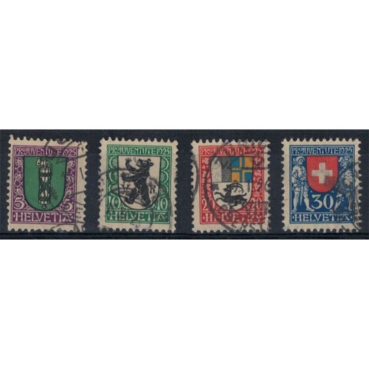 SWITZERLAND 1925 Pro Juventute 4v used