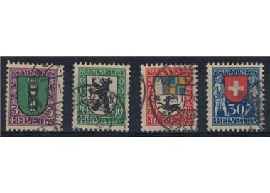 SWITZERLAND 1925 Pro Juventute 4v used