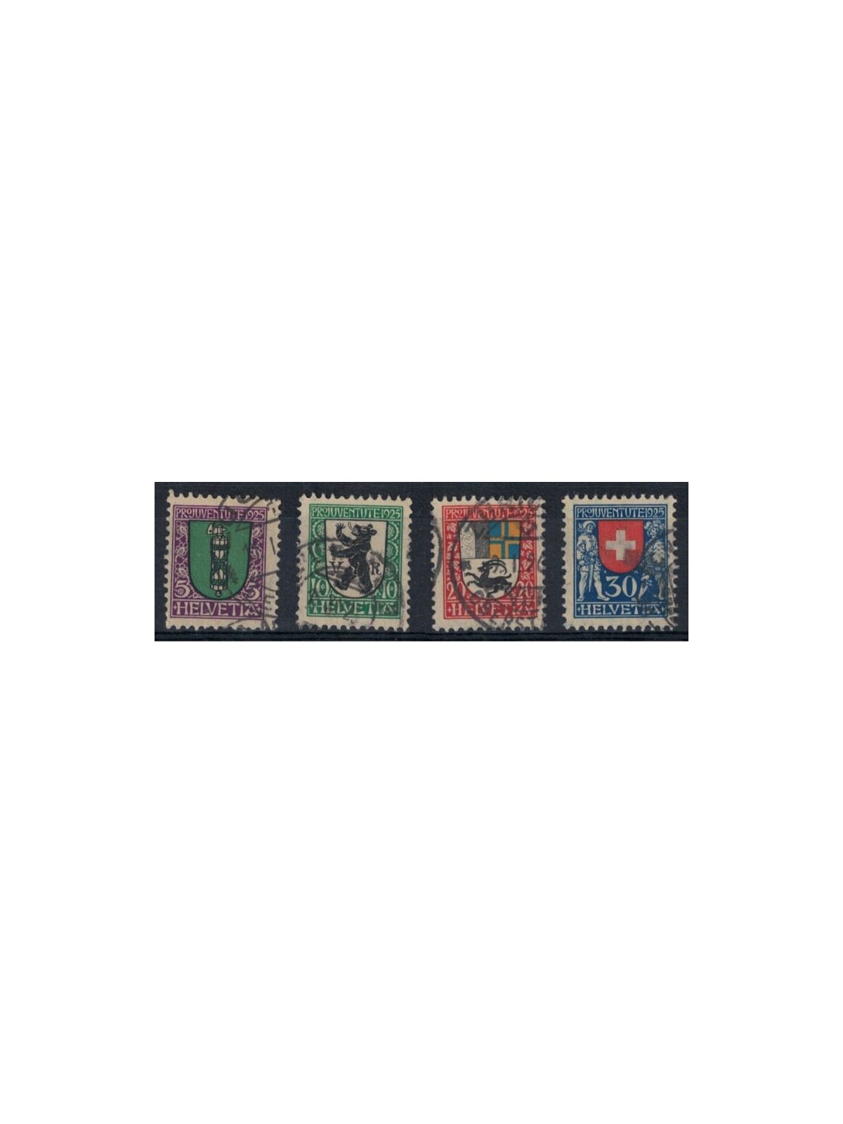 SWITZERLAND 1925 Pro Juventute 4v used