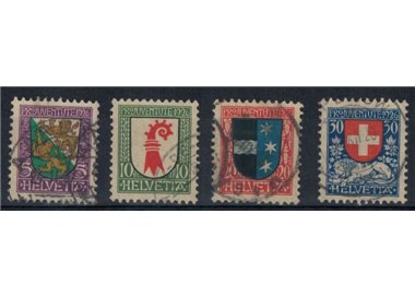 SWITZERLAND 1926 Pro Juventute 4v used