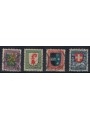 SWITZERLAND 1926 Pro Juventute 4v used