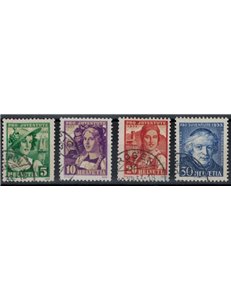 SVIZZERA 1933 Pro Juventute 4v us