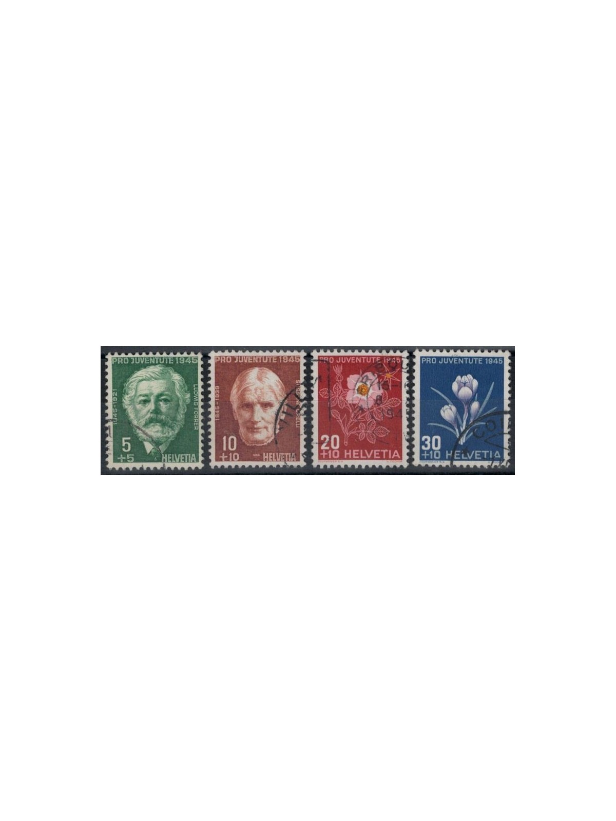 SVIZZERA 1945 Pro Juventute 4v us