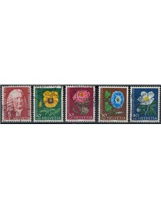 SVIZZERA 1958 Pro Juventute 5v us