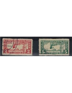 AUSTRIA 1917 Newspaper stamps 2v used