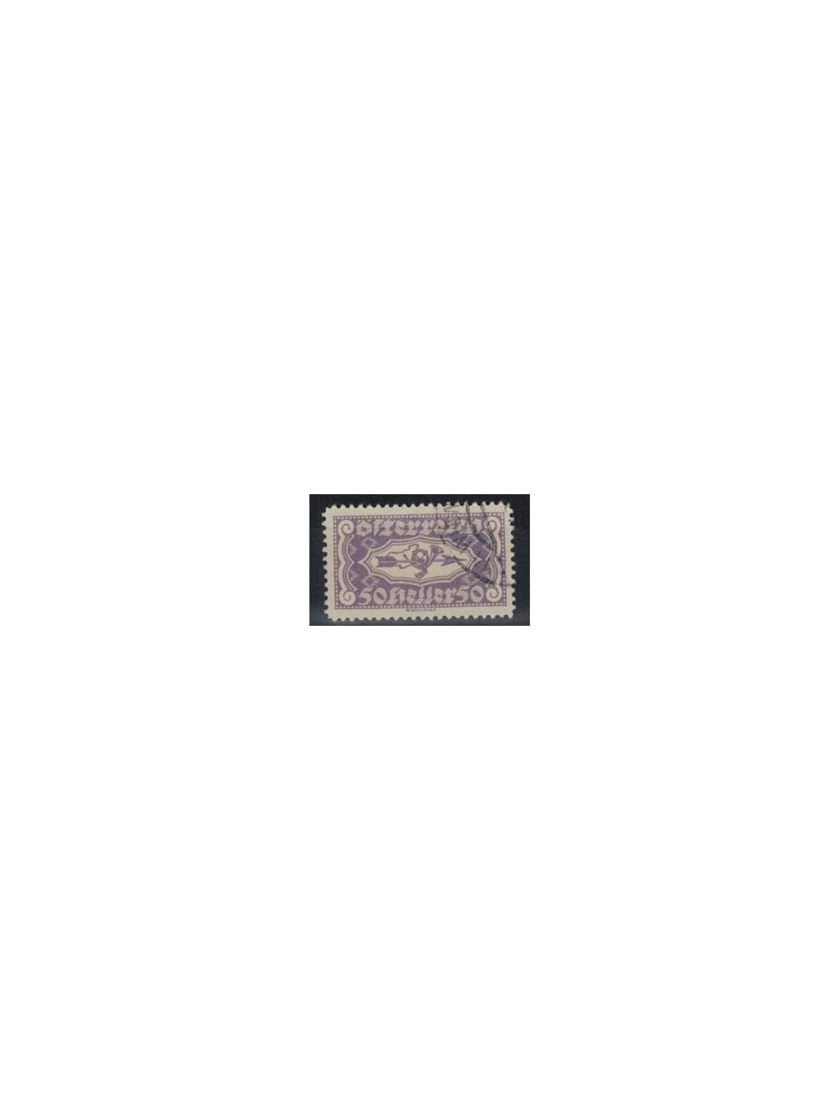 AUSTRIA 1922 Newspaper stamps, express used