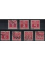 AUSTRIA 1908-10 Segnatasse 7v us