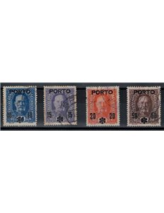 AUSTRIA 1917 Segnatasse 4v us
