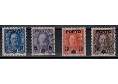 AUSTRIA 1917 Tax stamps 4v used