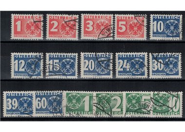 AUSTRIA 1935 Segnatasse 16v us