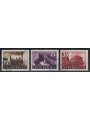 AUSTRIA 1937 Centenario delle ferrovie 3v us