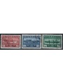 AUSTRIA 1937 Centenary of navigation on the Danube 3v used
