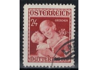 AUSTRIA 1937 Giornata della madre e del bambino  us