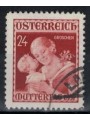 AUSTRIA 1937 Mother and Child Day used