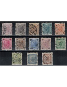 AUSTRIA 1901-02 Imperatore Francesco Giuseppe 13v us