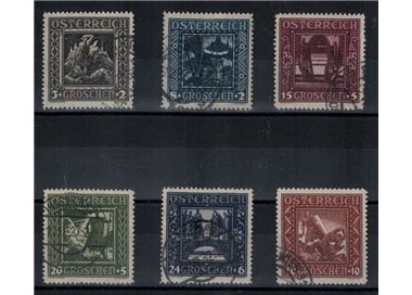 AUSTRIA 1926 Pro infanzia 6v us