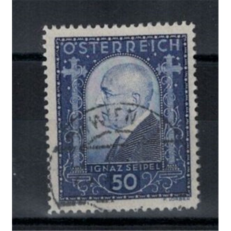 AUSTRIA 1932 Pro feriti di guerra, Dr. Seipel us