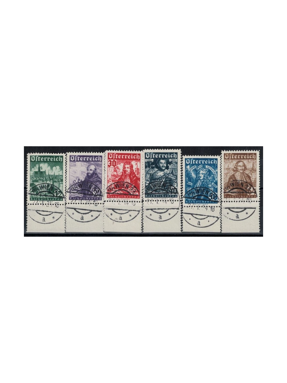 AUSTRIA 1933 Assedio di Vienna 6v us