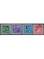 AUSTRIA 1936 Soccorso invernale 4v us