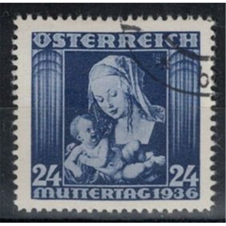AUSTRIA 1936 Giornata della madre e del bambino  us