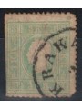 AUSTRIA 1859 3 Kreuzer verde  us