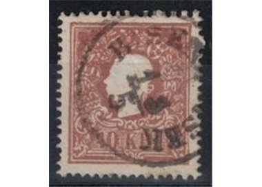 AUSTRIA 1859 10 Kreuzer brown used