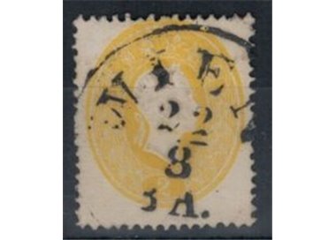 AUSTRIA 1861 2 Kreuzer giallo us