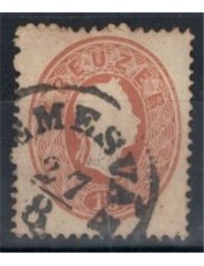 AUSTRIA 1861 10 Kreuzer bruno  us