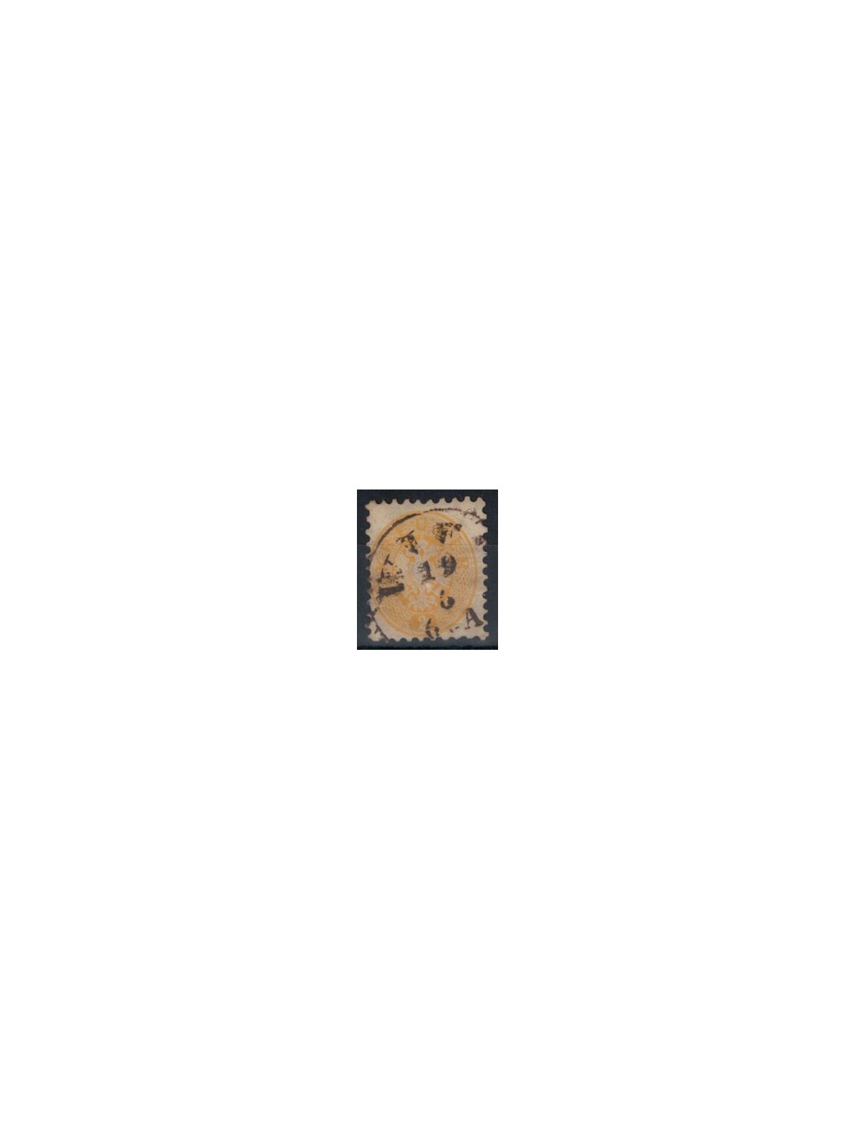 AUSTRIA 1863-64 2 Kreuzer yellow used