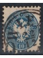 AUSTRIA 1863-64 10 Kreuzer light blue used