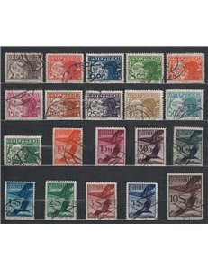 AUSTRIA 1925-30 Posta aerea 20v us