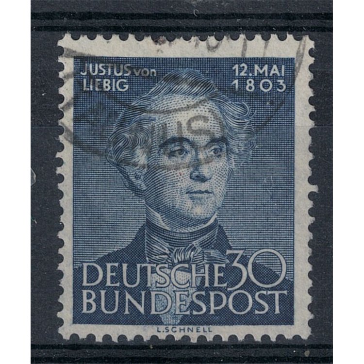GERMANIA BRD 1953 Justus von Liebig us