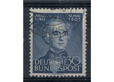GERMANY FRG 1953 Justus von Liebig used