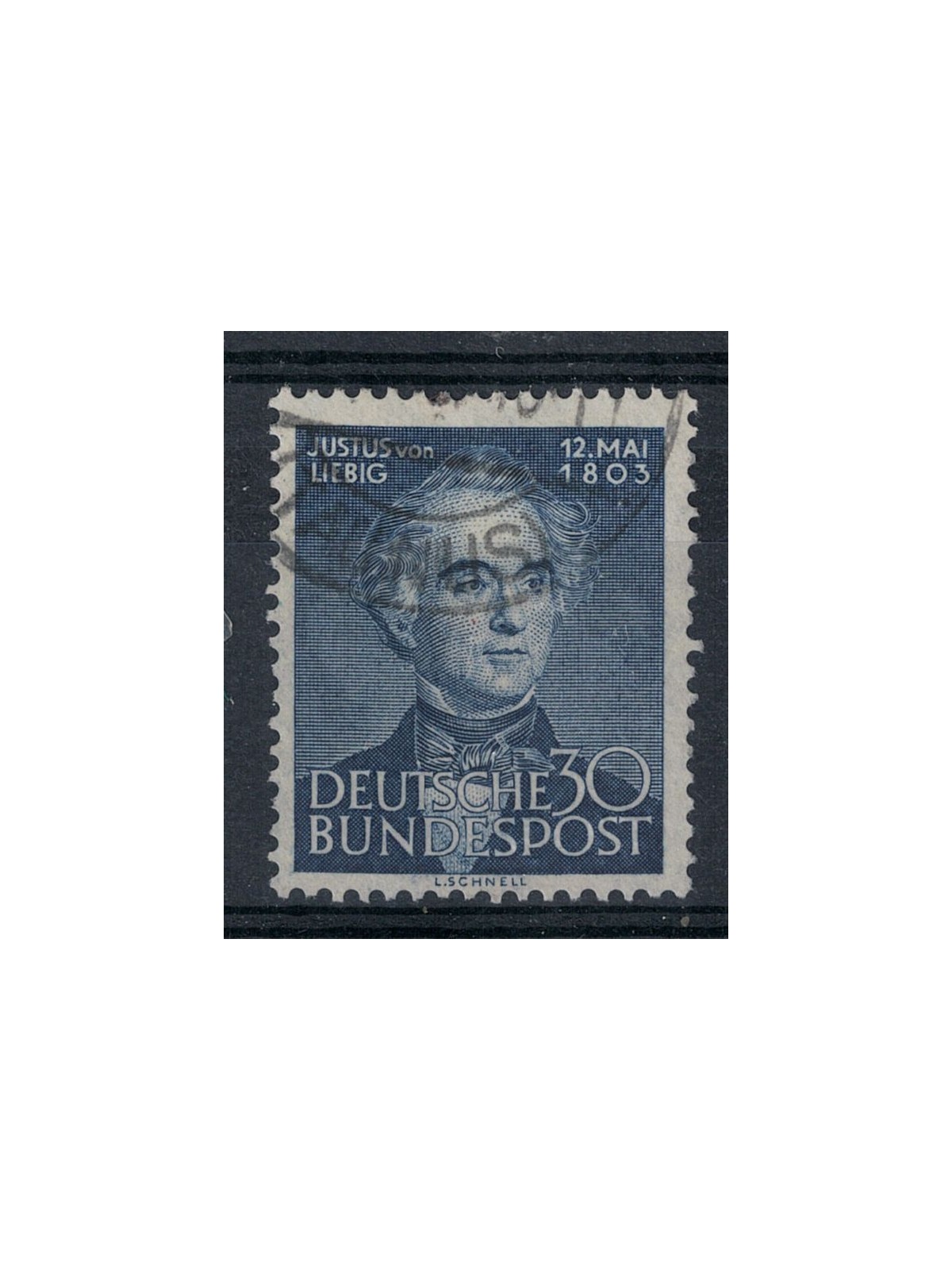 GERMANIA BRD 1953 Justus von Liebig us
