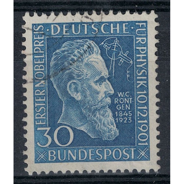 GERMANIA BRD 1951 Wilhelm Conrad Rontgen us