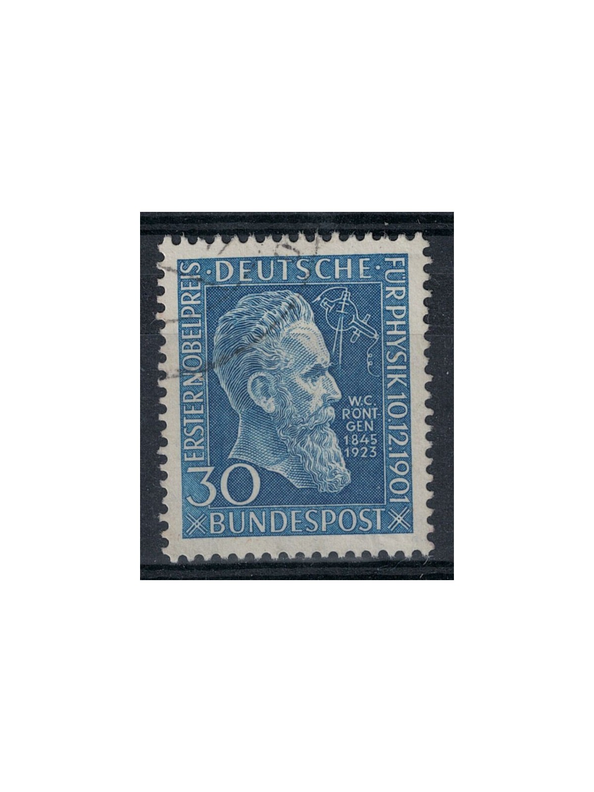 GERMANIA BRD 1951 Wilhelm Conrad Rontgen us