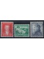 GERMANY BIZONA 1949 Goethe bicentenary 3v used