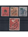 BERLINO 1949 Francobolli della Zona AIS soprast. in verde 4v us