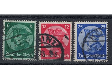 GERMANIA REICH 1933 Nuovo Reichstag 3v us