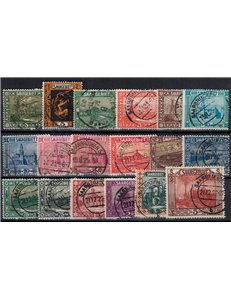 GERMANIA SARRE 1922 Vedute 18v us