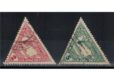 AUSTRIA 1916 Francobolli per giornali 2v us
