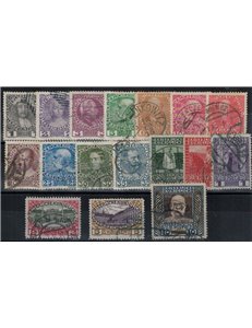 AUSTRIA 1908-13 Anniversario Regno di Francesco Giuseppe 17v us