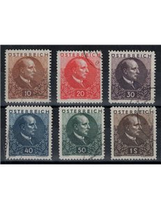 AUSTRIA 1930 A profitto opere antitubercolosi 6v us
