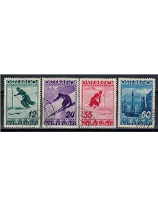 AUSTRIA 1936 International Ski Championships 4v us