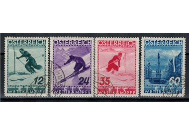 AUSTRIA 1936 International Ski Championships 4v us