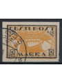 ESTONIA 1919 Variety, 5m black and orange yellow us ©